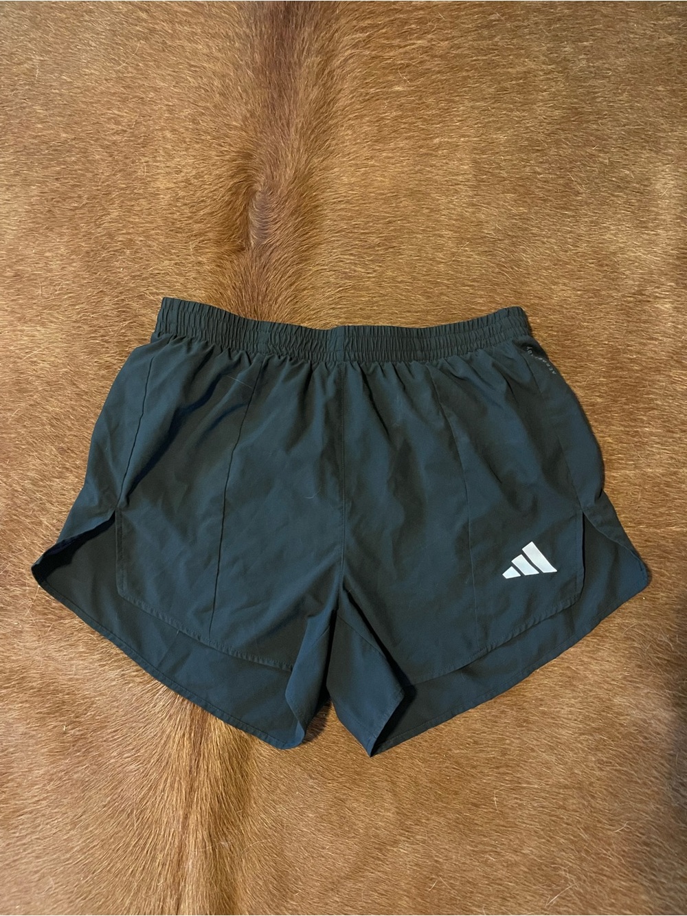 Adidas Adizero Black Slim Fit Athletic Shorts